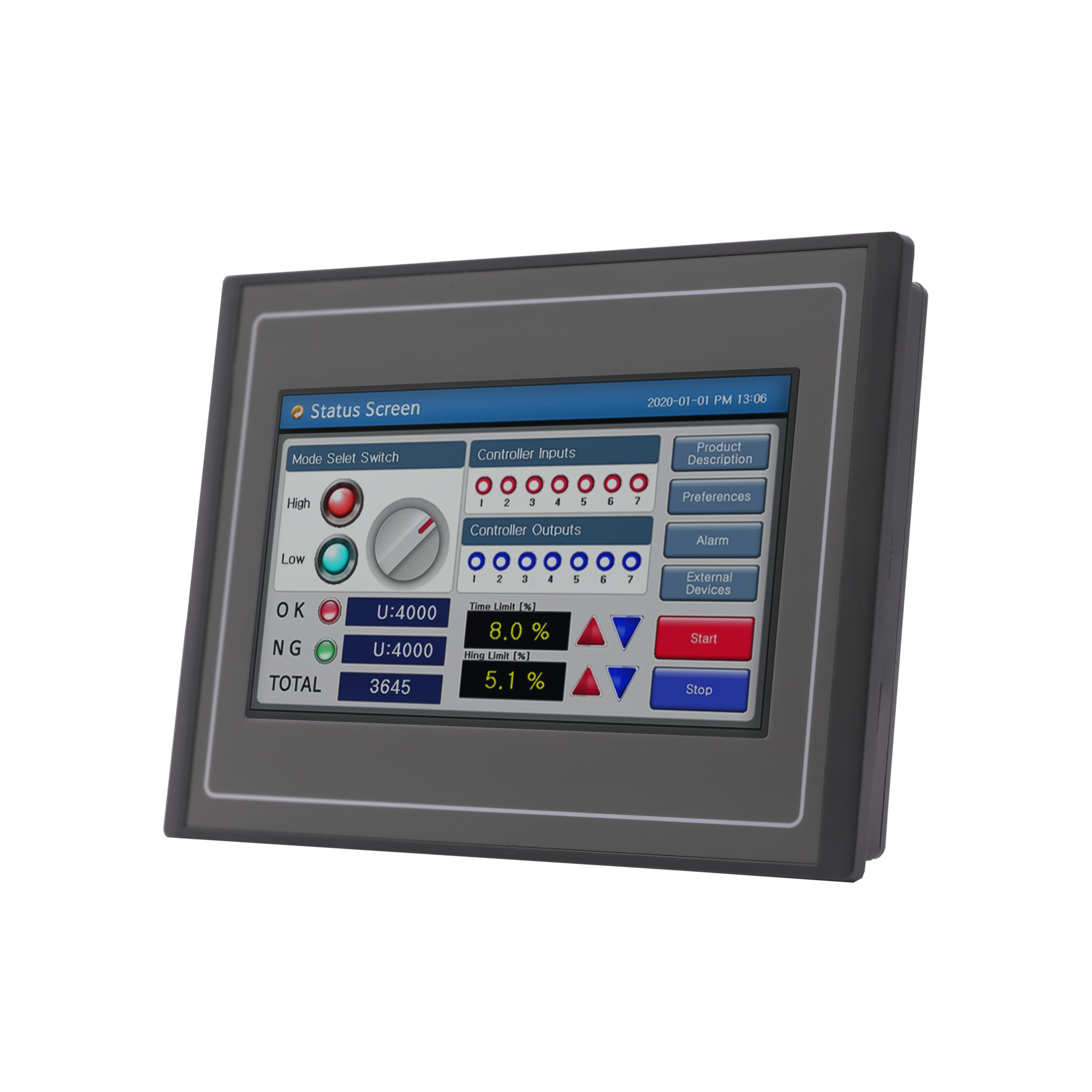 HMI 30 -серия TFT Touch Panel